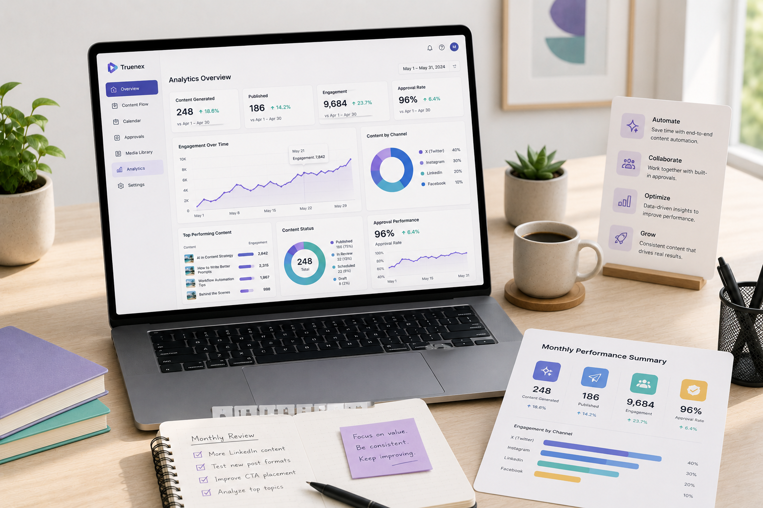 Truenex Promoter dashboard